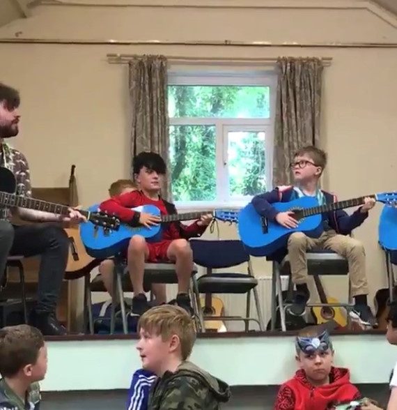 Guitar and Ukulele performance