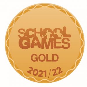 School Games Gold Mark Award for the 2021/22 academic year