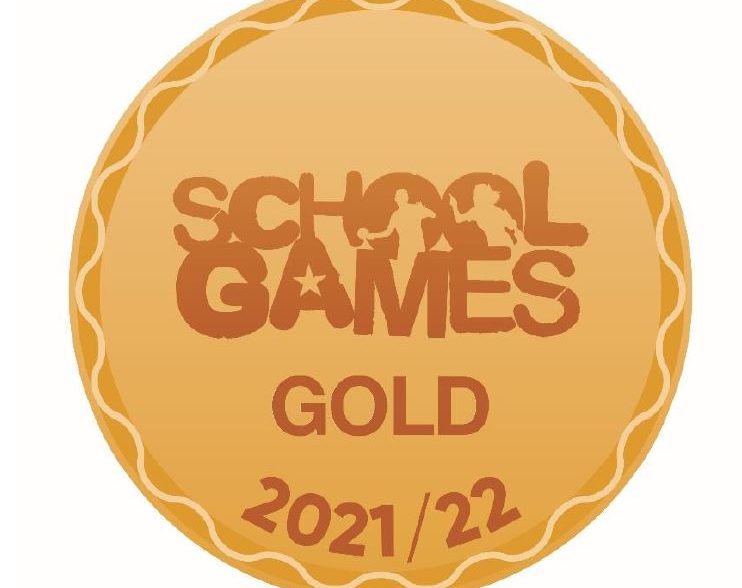 School Games Gold Mark Award for the 2021/22 academic year
